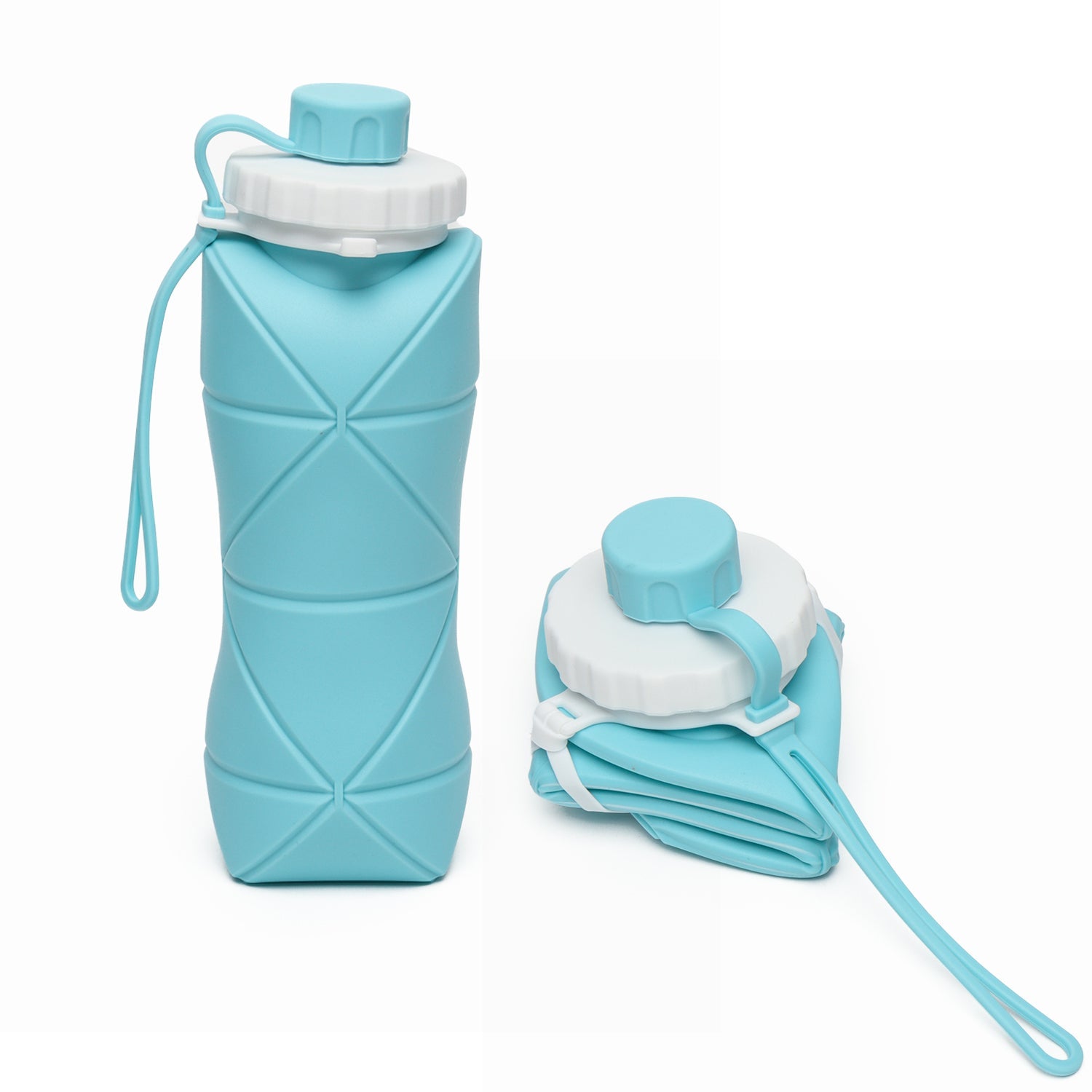 600ml Reusable Silicone Bottle 600ml Reusable Silicone Bottle